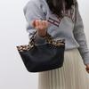 [Cuko] Tape Handle Faux Leather Mini 2-Way Bag