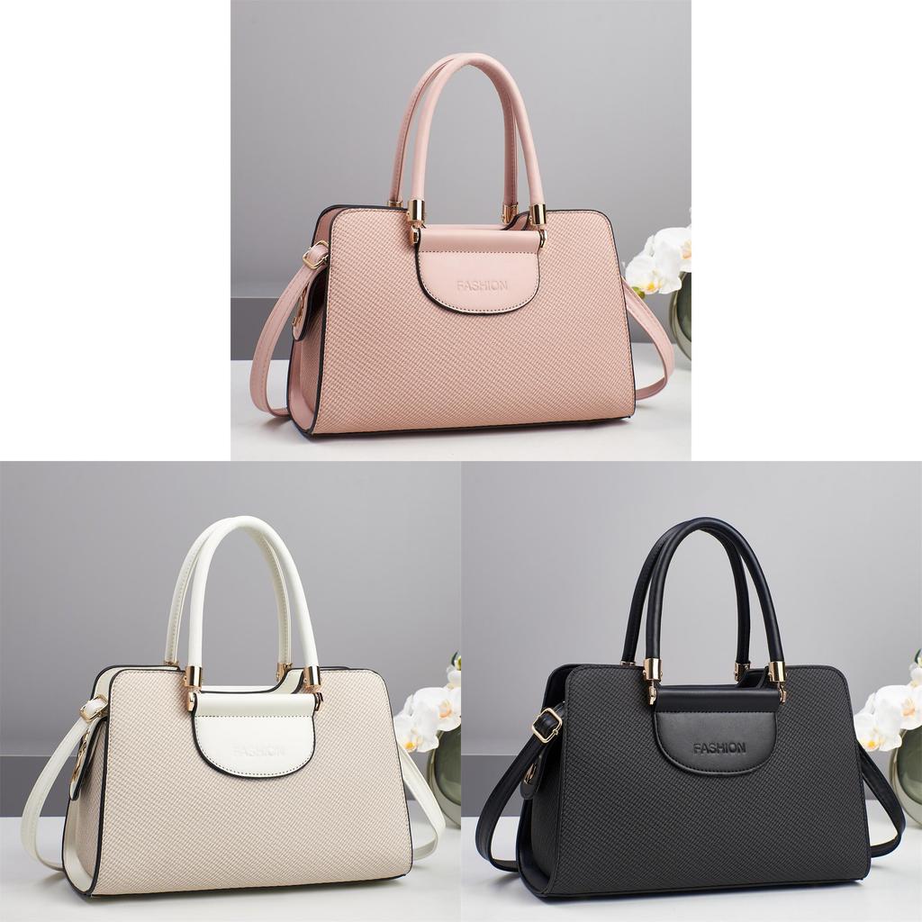 Urban Minimalist Pu Handbag With Large Capacity For Daily Use