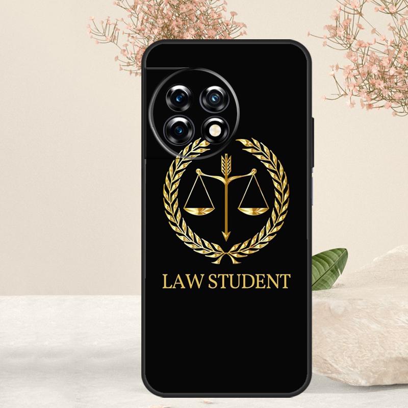 Lawyer Judge Pattern Art Case For OnePlus Nord CE 4 3 2 Lite 2T N10 N20 N30 OnePlus 12 11 9 10 Pro 8T 10T 12R Cover