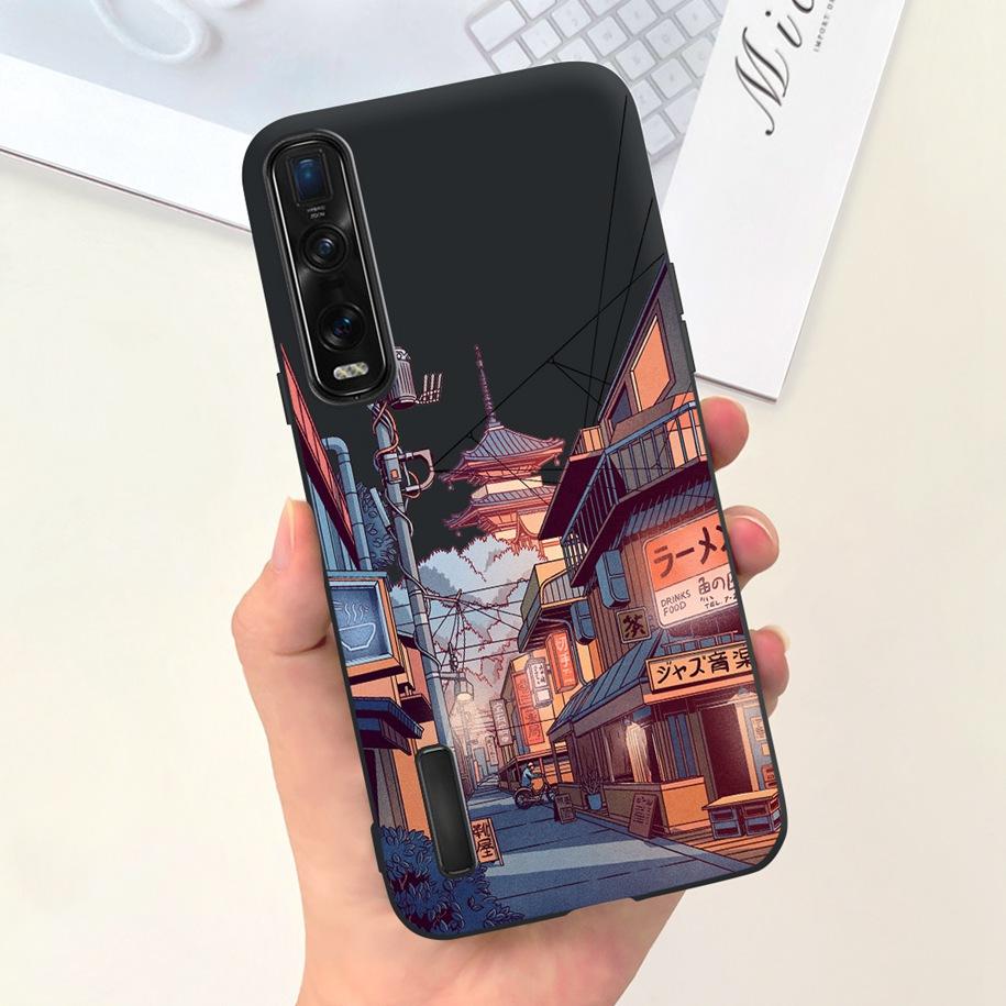 For OPPO Find X2 Pro Case Find X2 X 2 Pro CPH2025 Fashion Flower Silicone Cover Phone Cases For OPPO Find X2 Lite Neo X2Neo Capa