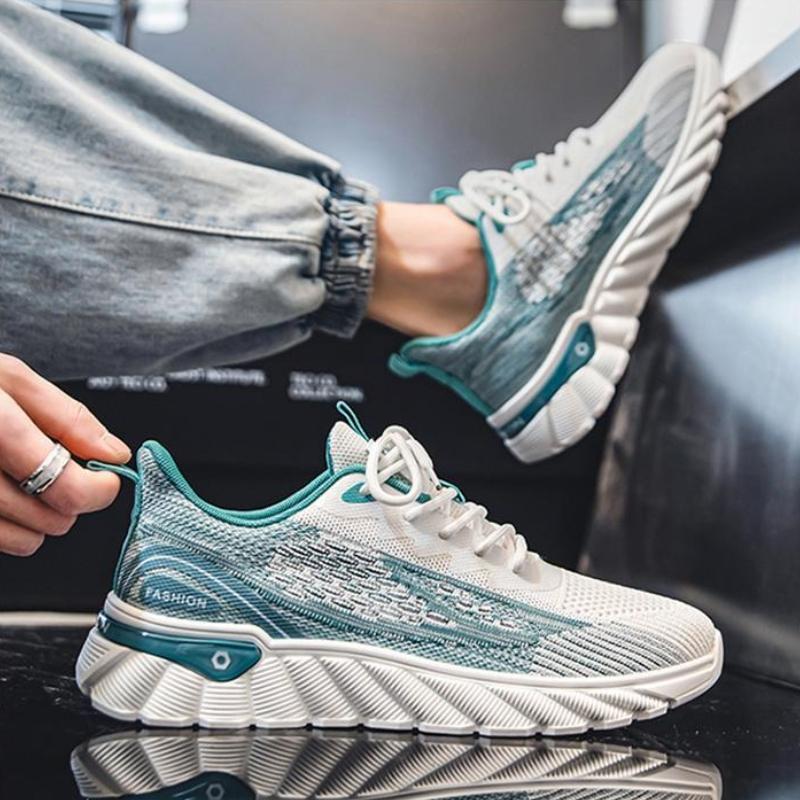 Fashion Low-Top Breathable Thick Platform Sports Shoes for Men Miked Colour Spring and Autumn Original Deals Outdoor Man Casual Sneaker