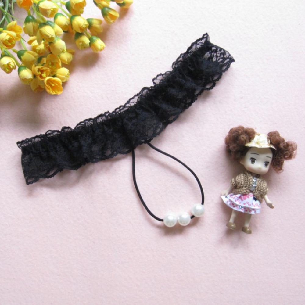 Sex Underwear Free Sex Underwear Women's Sexy T-pants Pearl Large Size Open Crotch Thong Lace Temptation Wholesale
