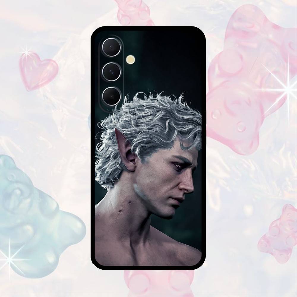 

AAA B-Baldur Gate 3 AstarionS Phone Case For Samsung S25,S24,S21,S22,S23,S30,Ultra,S20,Plus,Fe,Note,10,9,5G Black Cover Samsung S22plus5G
