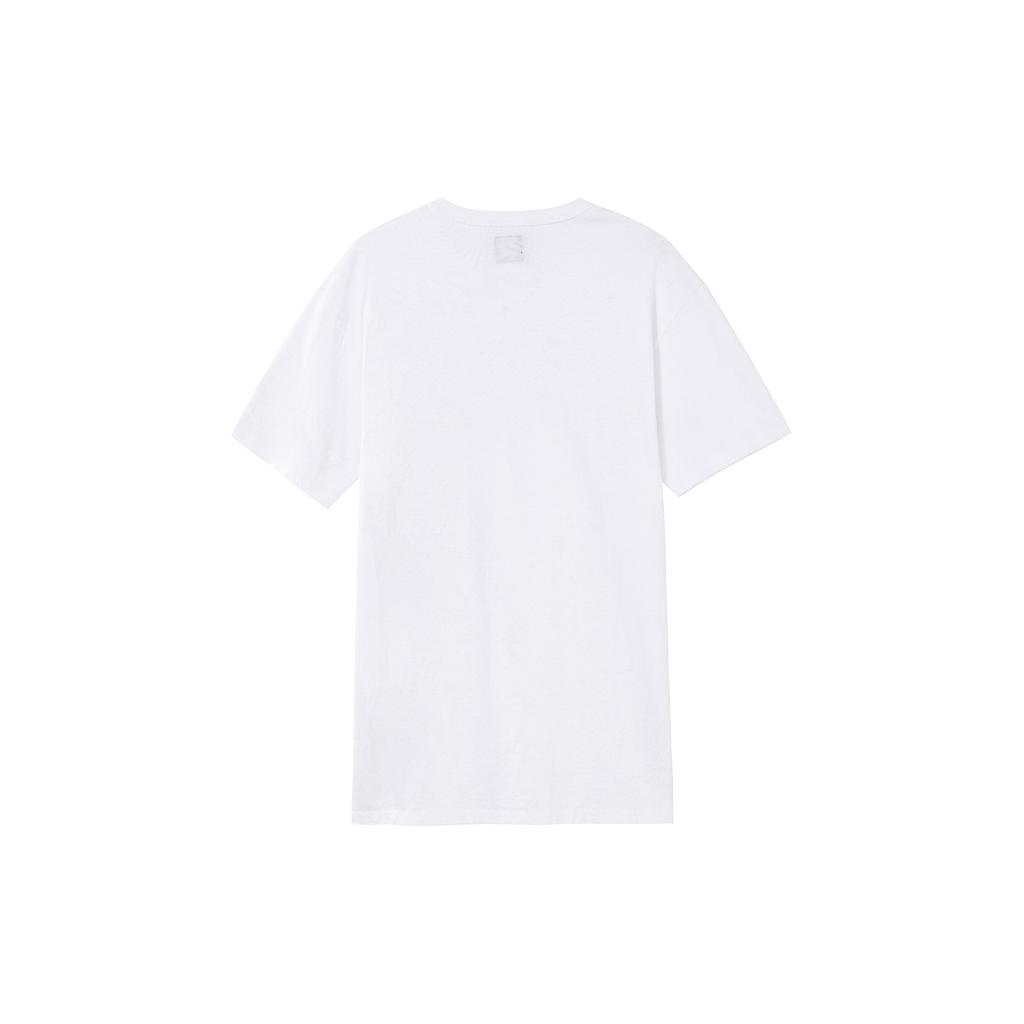 Vans Men's X Jim Goldberg Small Silhouette Embroidery Short Sleeve White VN0A4RT9WHT