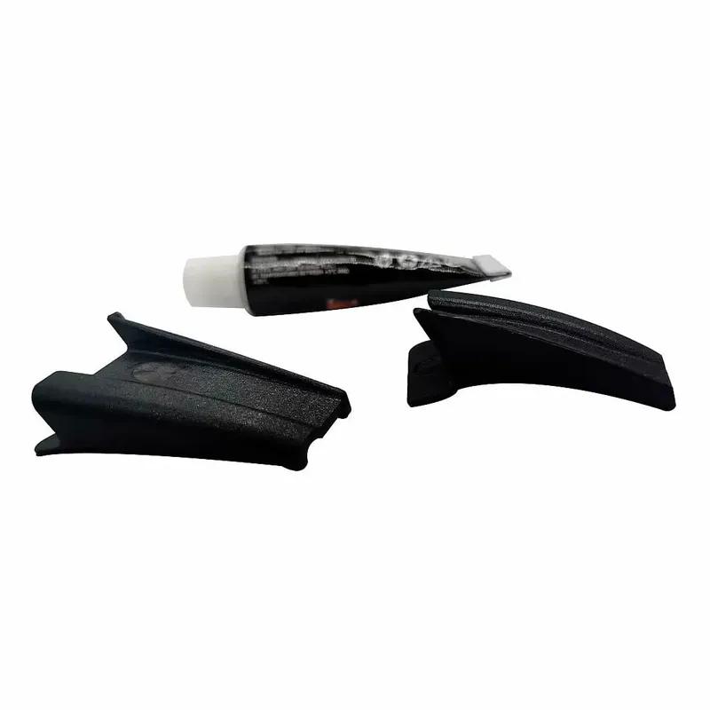 Roof Rain Water Gutter Extension Block Deflectors Diversion Flume Guiding Device for Wrangler JL JLU JT 2018- (2 PCS)