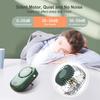 Portable Hanging Neck Fan Mini Cooling Waist Fans Bladeless USB Rechargeable Sports Cooler Fan Long Endurance for Outdoor Sports
