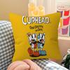 Cartoon Game CCuphead Personalized Pillow Cover Kids Bedroom Wild Party Decor Pillowcase Kid Birthday Shower Gift
