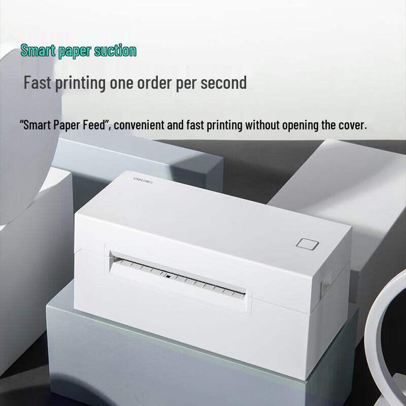 Deli DL-770D 4-inch USB Thermal Label Printer CN Plug (adapter Included)