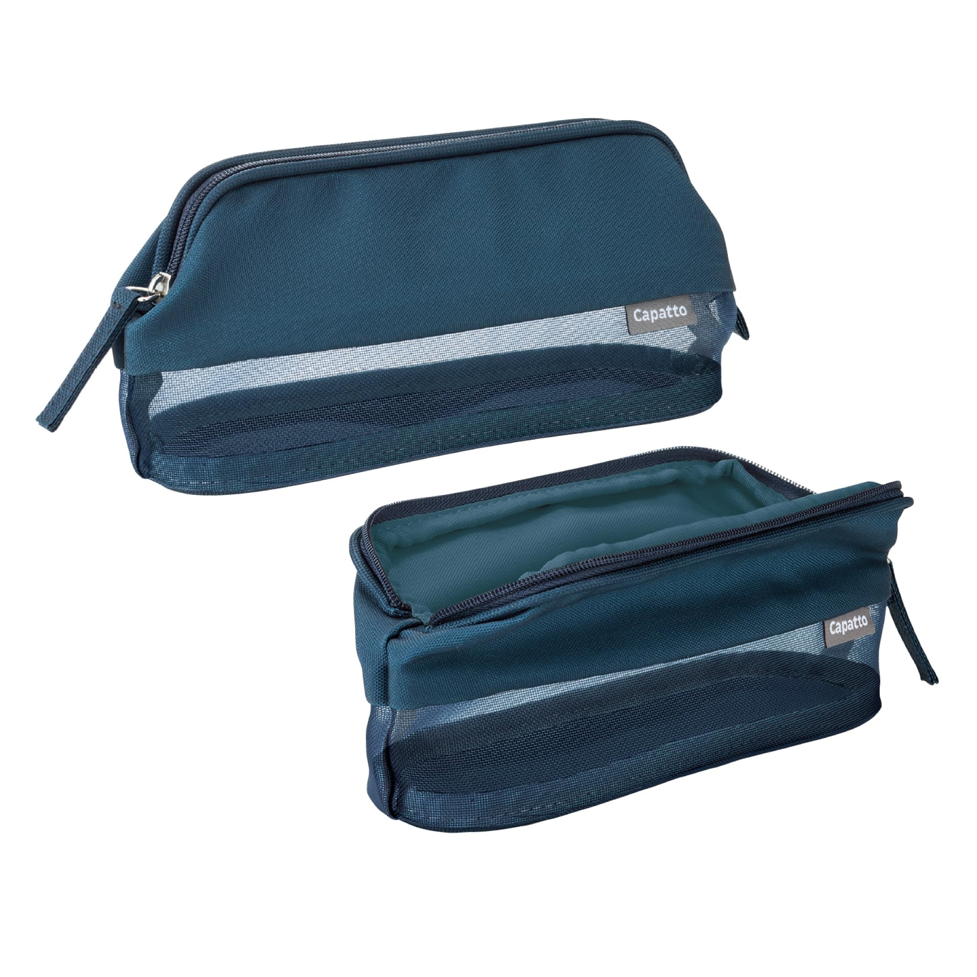 KOKUYO Pen Large Wide Easy Simple Mesh Case, Capacity, Opening, Access, Design, F-VBF151DB