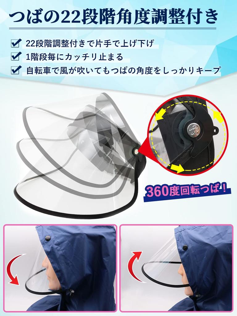 GOKEI Clear Anti-Fog Rain Visor
