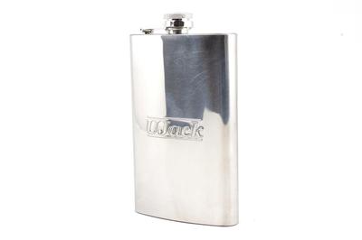 UJack Stainless Steel SUS304 Whiskey Bottle Hip Flask Flask Bottle Matte of (10oz, Finish/Set 4)