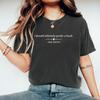 Jane Austen Quote T-Shirt I Should Infinitely Prefer A Book Shirt Women Casual Crewneck Tshirt Book Lover Gift Aesthetic Clothes