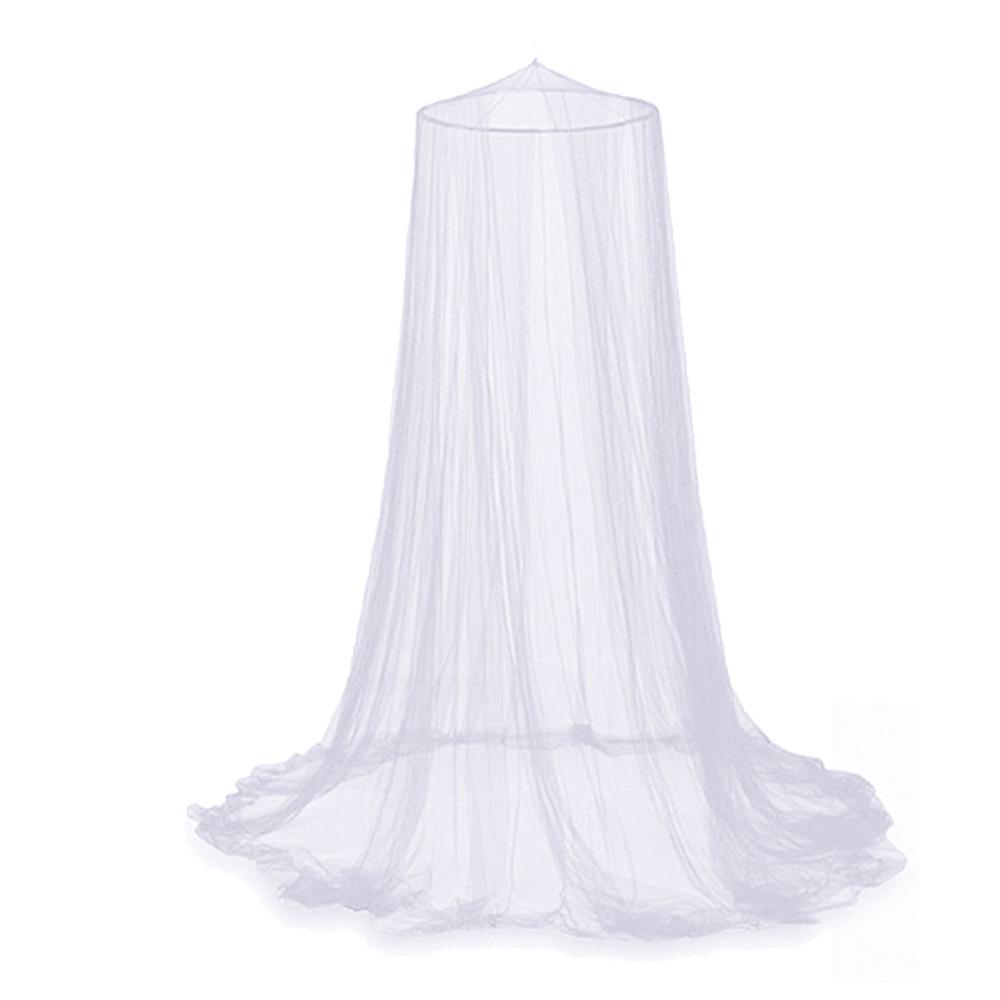 

Summer Mosquito Net for Double Bed Curtains Canopy Lace Net Netting Dome Bed Tent White Elegant Home Textile Bedroom Decor белый