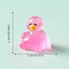 10 / 20 peças Patos Mini de Resina Luminosos Brilham no Escuro Ganso Figuras Minúsculas Estátuas de Animais Fofos Ideais para FAÇA VOCÊ MESMO Jardim de Fadas Micro Paisagem