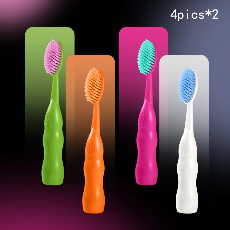 

Взрослая домашняя зубная щетка с мягкой щетиной гигант с увеличенной головкой щетки для домашнего использования