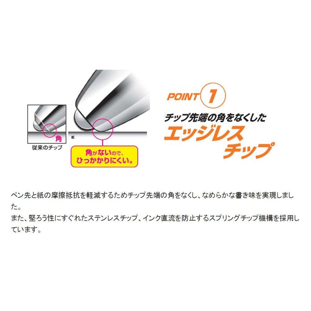 Uni-ball Signo RT1 Retractable Gel Pen 0.5mm Baby Pink - 10 Pack, Smooth Ink Flow