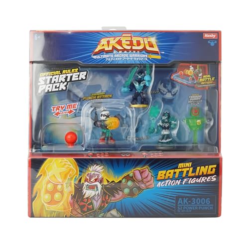 AKEDO ULTIMATE ARCADE WARRIORS Battle Figures (Starter Pack 2)