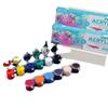12ml/Stück Acrylpigment Hat Starke Deckkraft Wasserdicht und Lichtbeständig für Graffiti-Malerei auf Glas Stoff Steinen