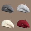 Ma Haimao Knit Beret Hat For Women Warm Fashion Autumn Chic Wearable