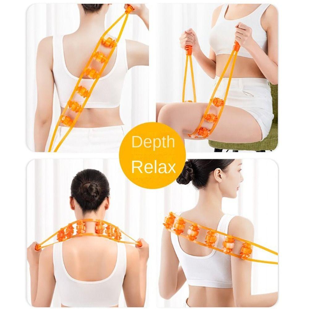 

Fitness Physiotherapy Massage Roller Deep Relax Muscle Massage Back Shoulder Neck