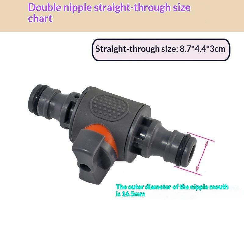 1/3 Pcs Garden Hose Quick Connector Stopwater Connector Garden Tap Water Coupler Watering Pipe Fitting