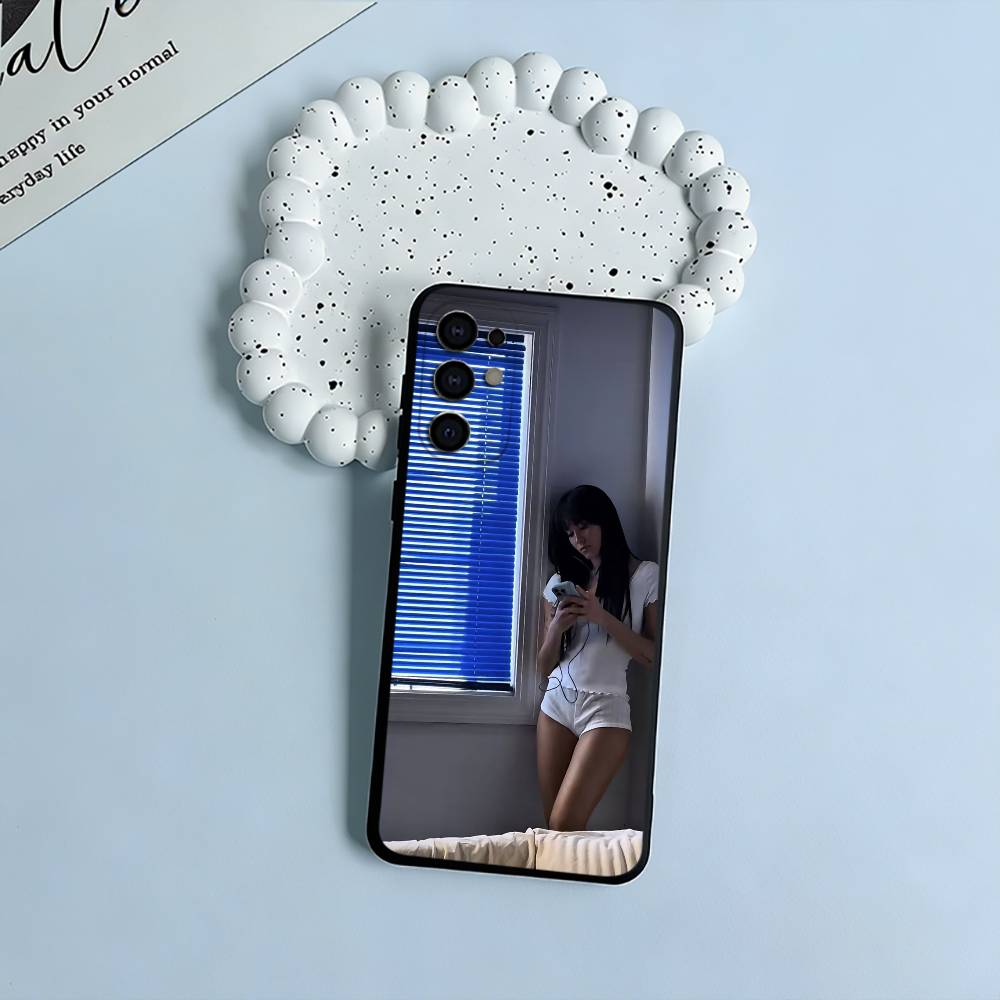 C- Cuarto Aitana Azul Black Soft Silicone Phone Case for Samsung S25, S24, S21, S22, S23, S30, Ultra, S20, Plus, FE, Lite