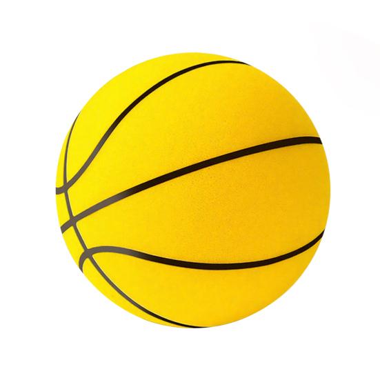 Leiser Indoor-Basketball Stummer Schaumstoff-Trainingsball Rutschfest Rebound-Kontrolle Basketball für Heimtraining