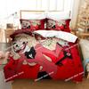 Fashion Cartoon Hazbin Hotel Bedding Set Duvet Cover Set With Pillowcase Twin Full Queen King Bedclothes Bed Linen Home Textiles