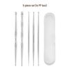 Stainless Steel Acupressure Pen for Face, Eyes, Feet, and Body Muscle Scraping Massage