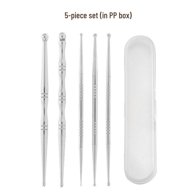 Stainless Steel Acupressure Pen for Face, Eyes, Feet, and Body Muscle Scraping Massage