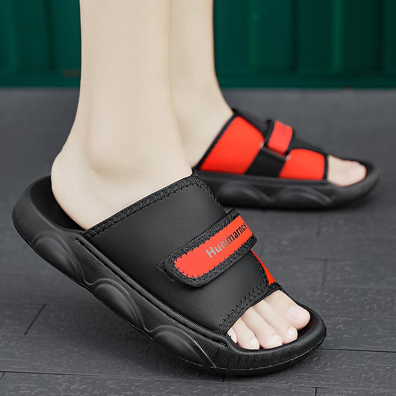 Slippers for Men Men's Sandals Beach Shoes Shoes for Men Wear-resistant Ventilate Indoor and Outdoor Soft and Comfortable New