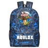 Roblox Pattern Kids School Backpack With Large Capacity And Durable Nylon Material
