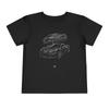 C8 Corvette Toddler T-Shirt – Mid-Engine Supercar Kids Tee