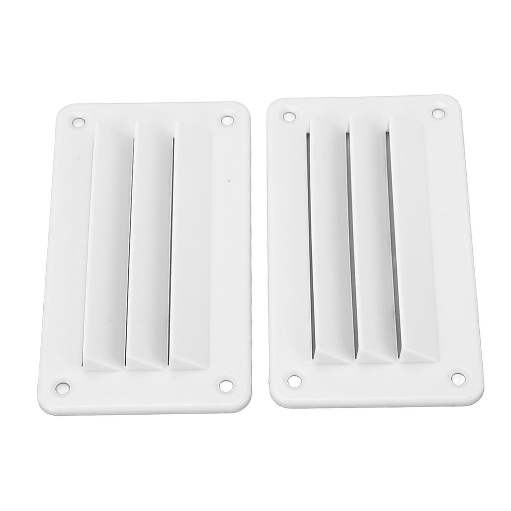 2pcs RV   Vent Louver Professional Bathroom   Ventilation Outlet Grille Louver for Boat Yacht Home