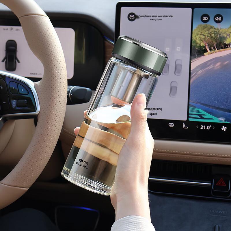 WNX Single Layer Glass Water Bottle