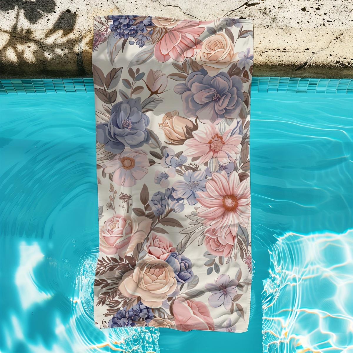 

Double Sided Vintage Floral Throw Pillow Cover Boho Roses Daisy Print Decorative Cushion Case for Sofa Couch Home Decor W40*H60(CM)