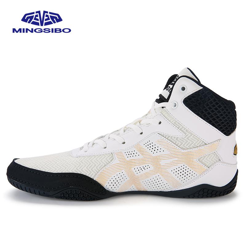 MINGSIBO Professional Wrestling Shoes Unisex Wearable Fighting Boots Man Designer Sport Training Shoe Gym Boxing Sneakers