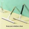 Grattoir en verre, nettoyeur de vitres, raclette ménagère, outil pour vitres, grattoir de nettoyage pour sols et salle de bain, main plastique multifonctionnelle