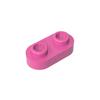 20pcsMOC 35480 Plate 1 X 2 Rounded with 2 Open Studsr for Building Blocks Parts DIY Educational Tech Parts Toys