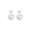 Fashionable Love Earrings for Women Seiko Personalized Sweet and Cool Style New Earrings