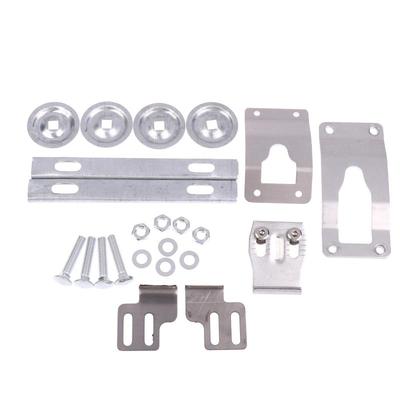 Motorcycle Top Case Base Plate Quick Release Mount Slot Tail Side Box Rear Trunk Luggage Case Universal Installation Parts