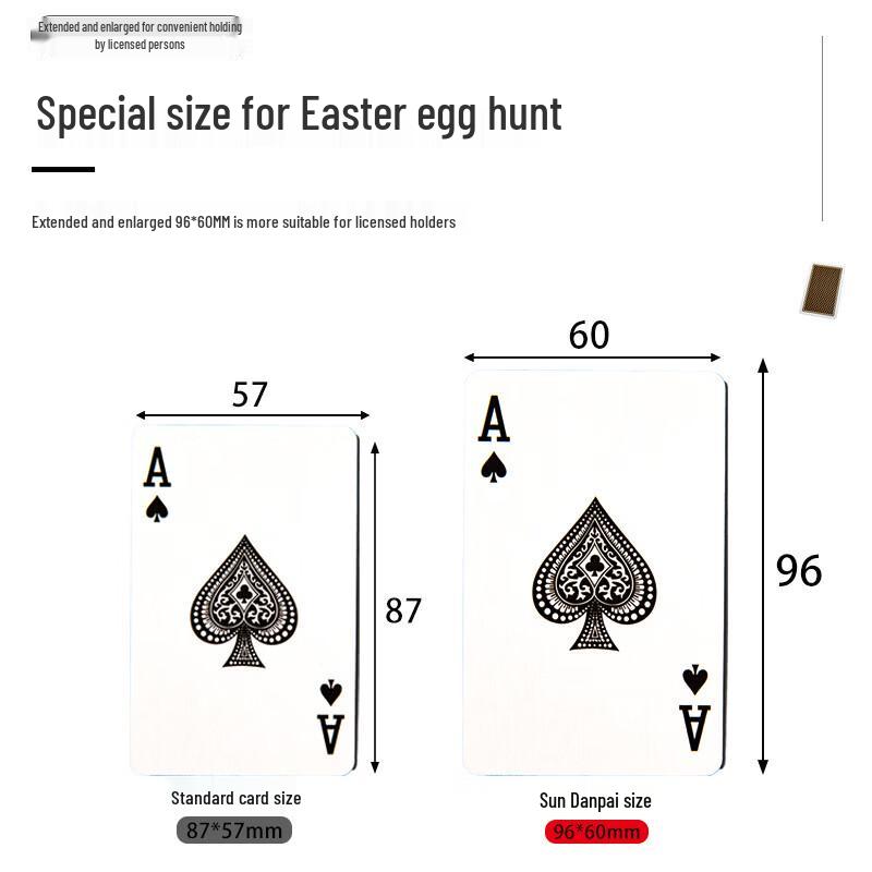 WenNiu Guandan Premium Black Core Linen Playing Cards - 10 Decks