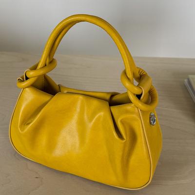 Sac de niche populaire de grande valeur pour femmes 2025 nouveau sac bandoulière décontracté d'été sac bandoulière plissé tendance portable petit sac