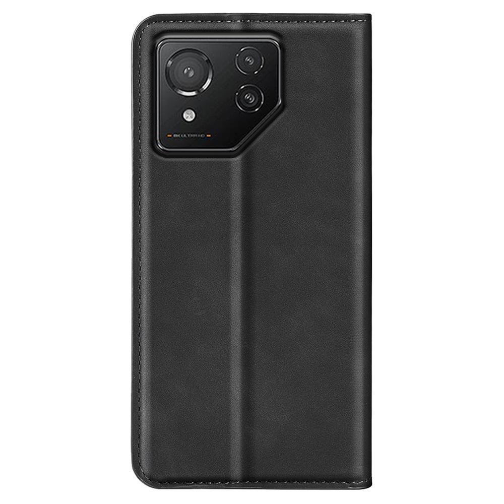 For Asus ROG Phone 8 5G/Phone 8 Pro 5G Case PU Leather Skin Touch Flip Stand View Phone Cover