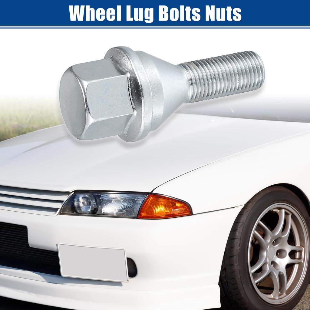 ACROPIX M12x1.25 Wheel Nut Hub Assembly Wheel Studs Fit Jeep Cherokee 2014-2022 No.6509933AA/53182366/6511051AA - 5 Pack