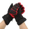 Electric Heated Gloves Polyester Waterproof Battery Powered Winter Heated Gloves for Skiing