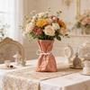 Minimalist Irregular Resin Vase Romantic Hydroponic Flower Pot  Entrance Ornament