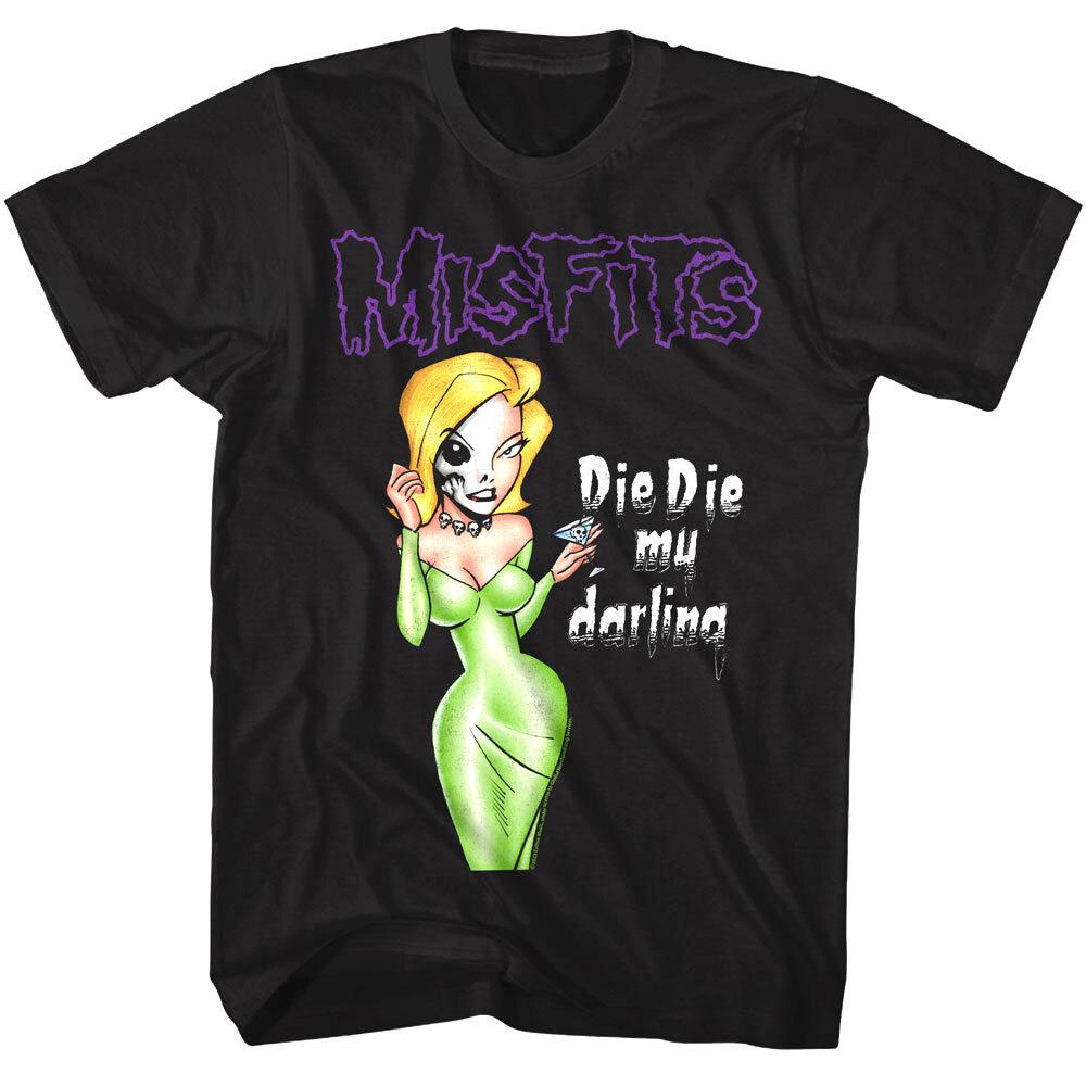 Misfits Die Die My Darling Men s T-Shirt Song Punk Rock Band Concert Tour Merch Unisex T-Shirt XXXL