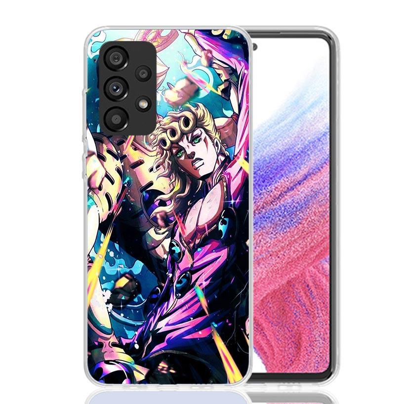 JoJo Adventure Giorno Giovanna Phone Case For Samsung Galaxy A17 A16 A14 A15 A13 A57 A56 A54 A55 A53 A37 A36 A34 A35 A33 A26 A24
