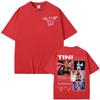 Singer TINI STOESSEL Tour 2025 Merch T Shirts Unisex Womens Clothing Harajuku Aesthetic Tshirts High Quality Short Sleeve T Shirt
